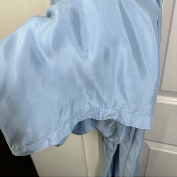 Elegant Light Blue Women's Jumpsuit - Picture 10 of 12